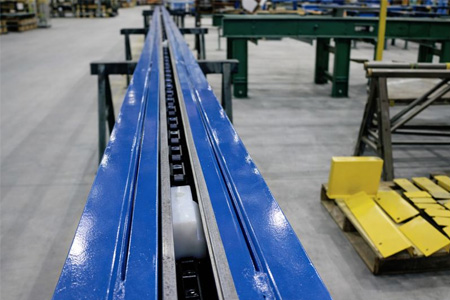 Engine Decking Dolly Tow Conveyors