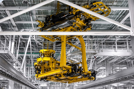 Power-only Overhead And Dolly Tow Floor Conveyors